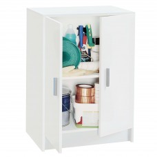 Armario Auxiliar Bajo Multiusos Color Blanco 59x80 cm Armario Auxiliar Bajo Multiusos Color Blanco 59x80 cm