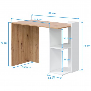 mesa escritorio Kenia cotas 5