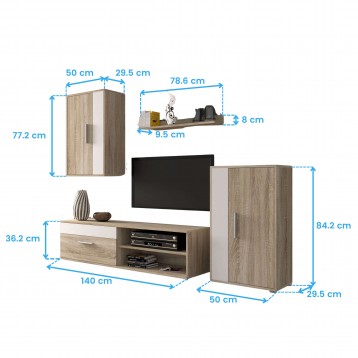 mueble TV cotas 11
