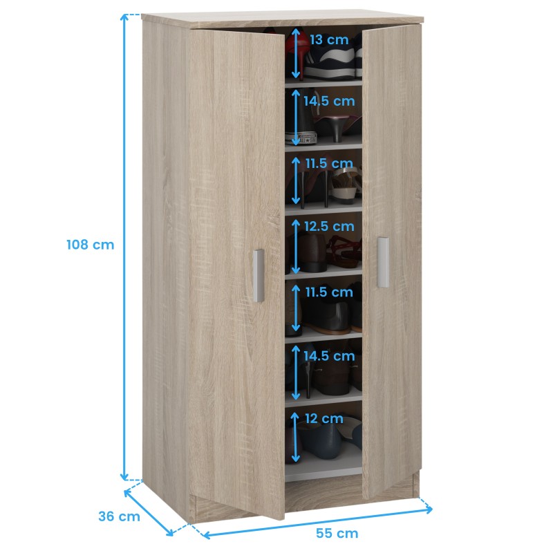 mueble zapatero cotas 6 mueble zapatero cotas 6