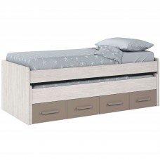 Cama Nido Doble con Cajones Juvenil 190x90 cm Cama Nido Doble con Cajones Juvenil 190x90 cm