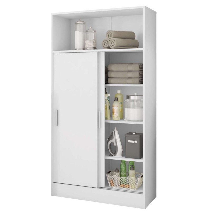 armario auxiliar puertas correderas ladeado 2