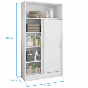 armario auxiliar puertas correderas cotas 7