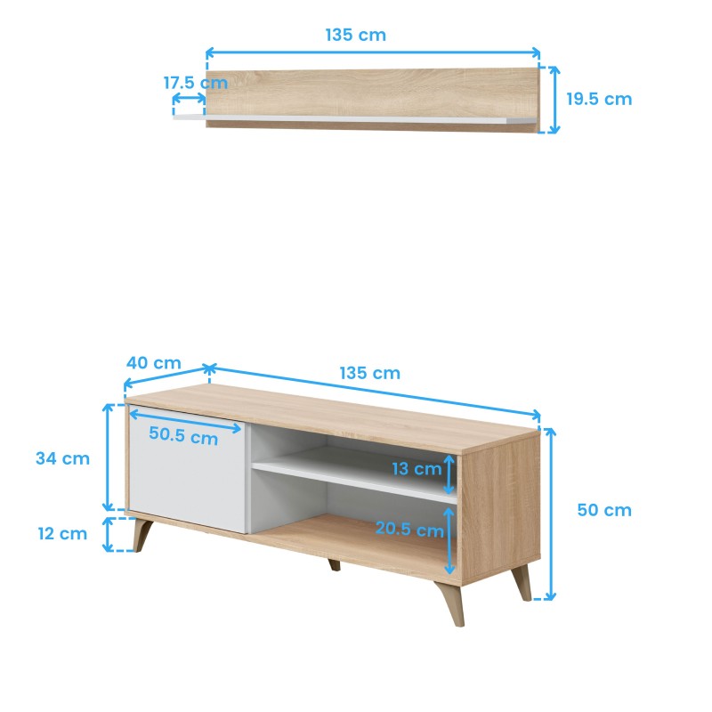 mueble tv kikua cotas 8