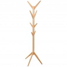 Perchero De Pie Arbre Color Roble Claro Multiestancias 178 cm Perchero De Pie Arbre Color Roble Claro Multiestancias 178 cm