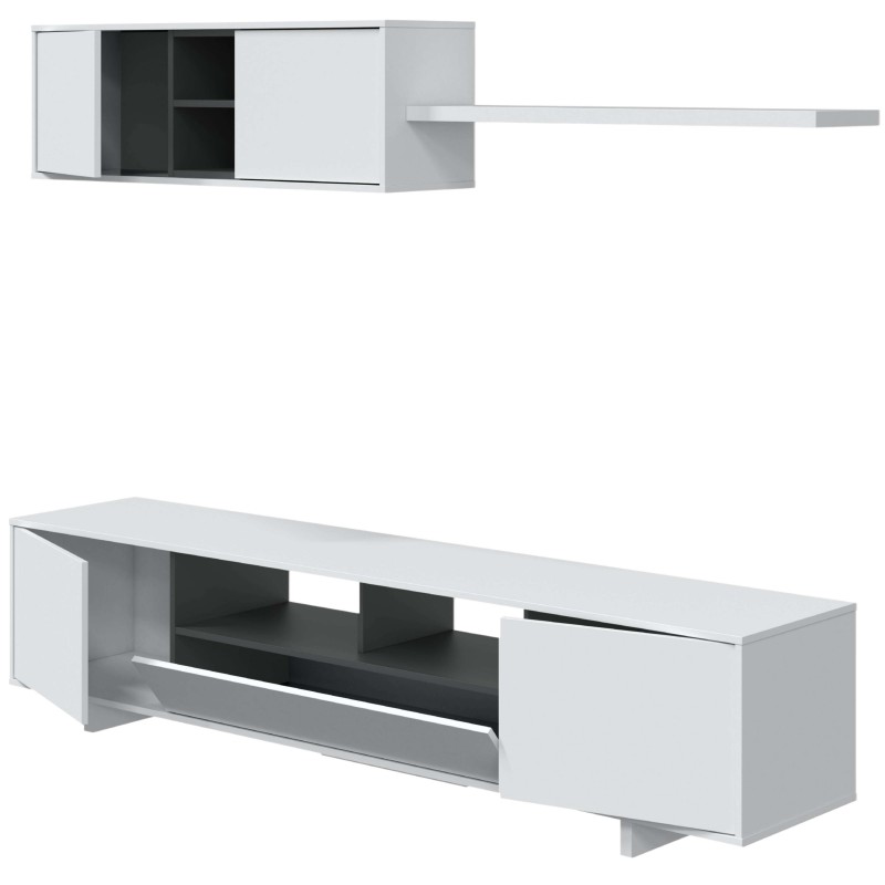 mueble tv Belus ladeado 3