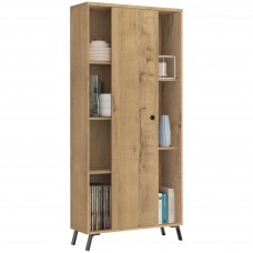 Estantería salón Kamet roble gold 80x180x30 cm Estantería salón Kamet roble gold 80x180x30 cm