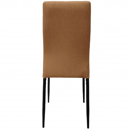 Silla de Comedor Avat Estilo Industrial Color Marrón