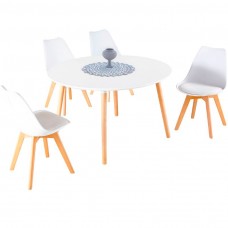 Conjunto mesa y sillas estilo Nórdico