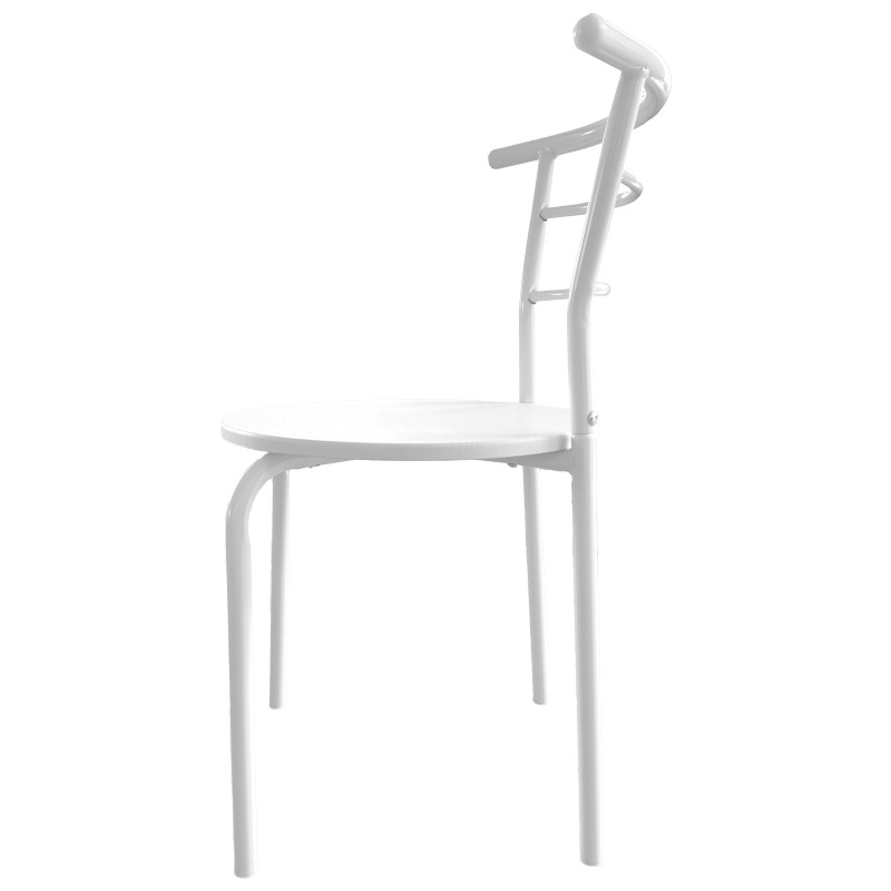 Conjunto Mesa + 2 sillas Blanco Butterfly