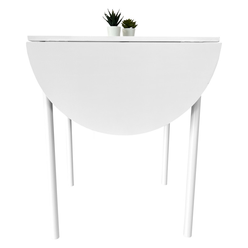 Conjunto Mesa + 2 sillas Blanco Butterfly