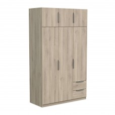 Armario Dormitorio Ghost 6 Puertas 120 cm Roble