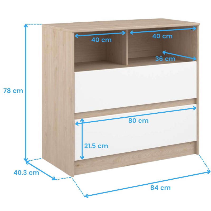 comoda Shelter cotas 10