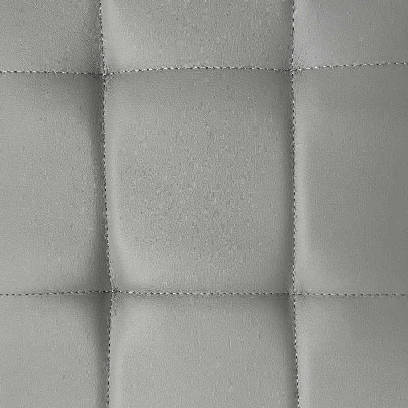 Sillas De Comedor Moderna Laci De Polipiel Y Metal Cromado Color Gris Sillas De Comedor Moderna Laci De Polipiel Y Metal Cromado Color Gris