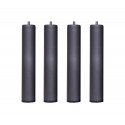 Juego de Patas para Somier Cilíndricas 25 cm (Pack 4)