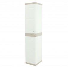 Armario Taquilla Exterior Titanium Color Beige 35x176 cm