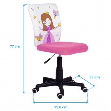 Silla Pintame Rosa Cotas