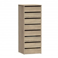 Cajonera de Armario Interior Muebles Auxiliares Pack 2  Roble Cambrian 46x127x45 cm