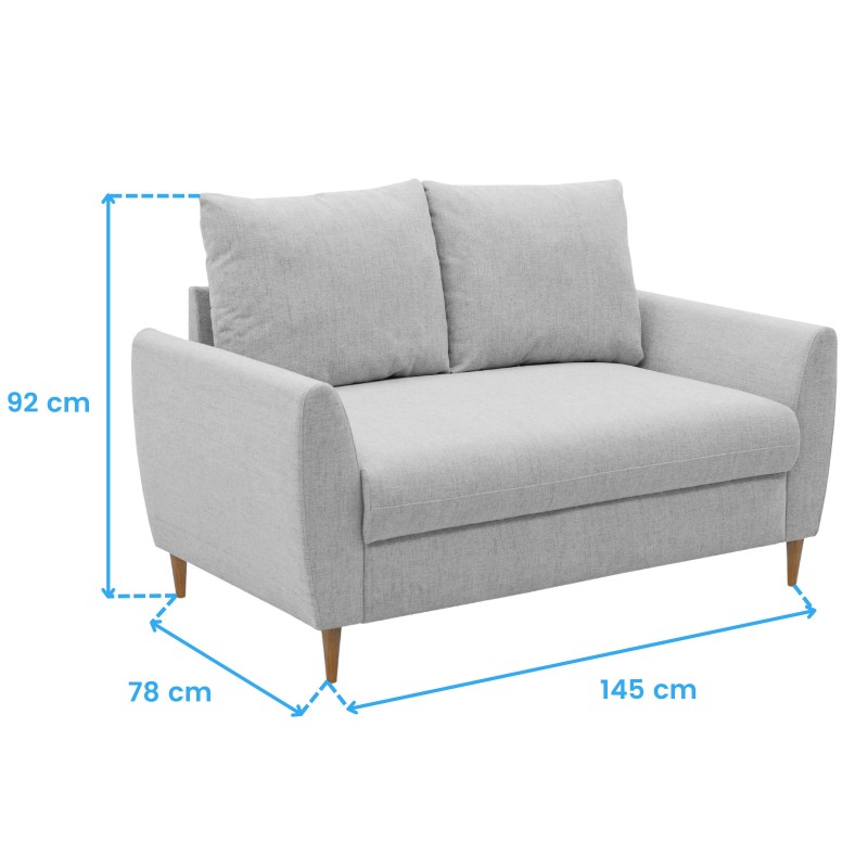 Pack Sofá Mave Gris Contas 1 Pack Sofá Mave Gris Contas 1