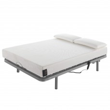 Cama Articulada Eléctrica con Colchón (Somier + Colchón + Patas + Almohada)