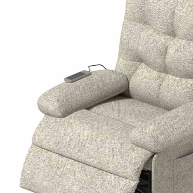 Sillón Relax Elevador Salón Seren Color Gris Sillón Relax Elevador Salón Seren Color Gris