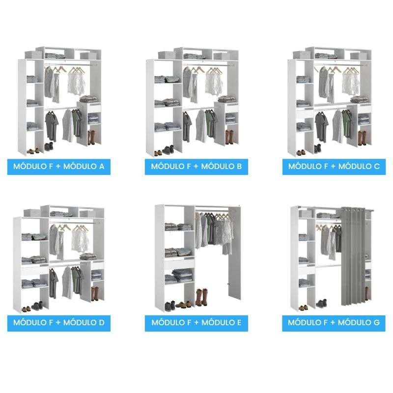 Vestidor Modular F cratividad Vestidor Modular F cratividad