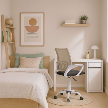 Silla Oficina Gris Ambiente 1