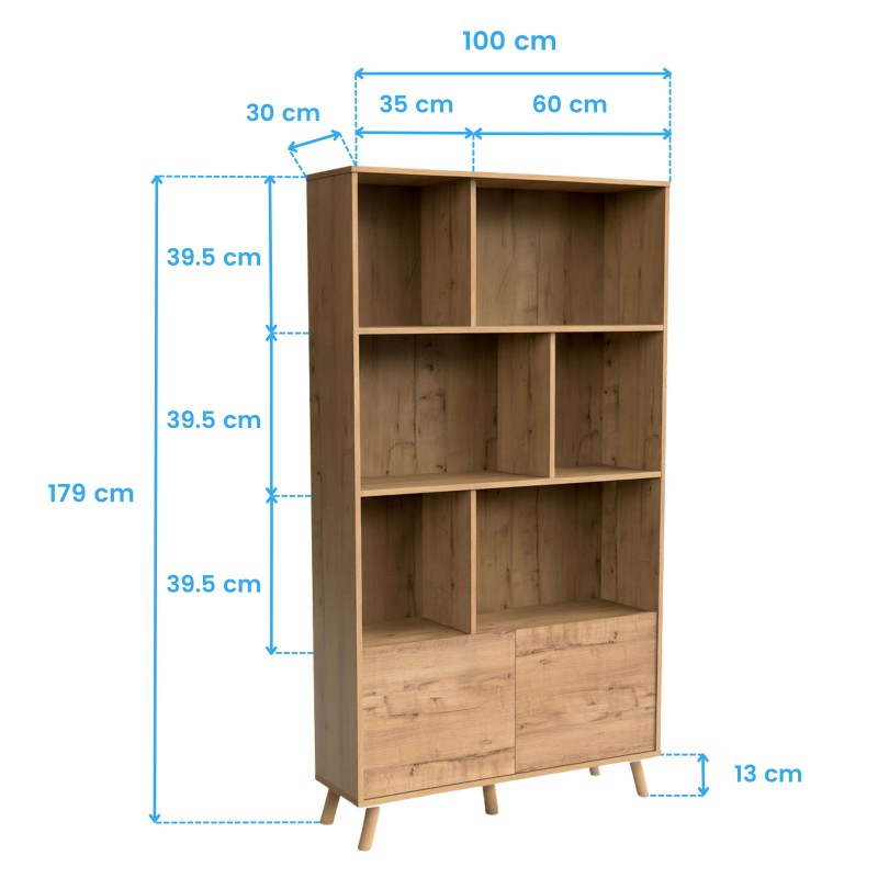 Librería Oslo Cotas