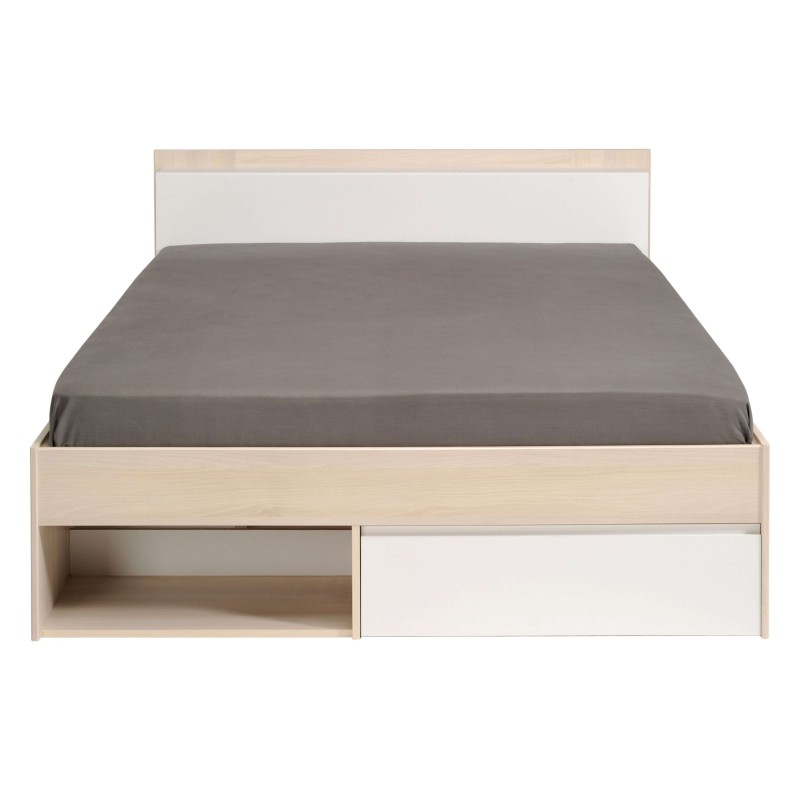 Cama Much Blanca Frontal