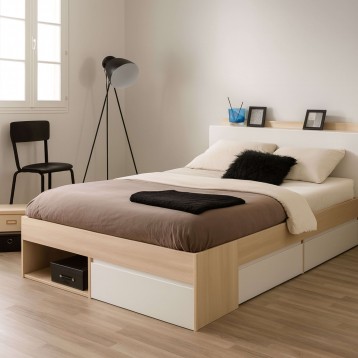 Cama Much Blanca Ambiente 1