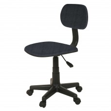 Silla giratoria Lucky color gris estudio juvenil moderna Silla giratoria Lucky color gris estudio juvenil moderna