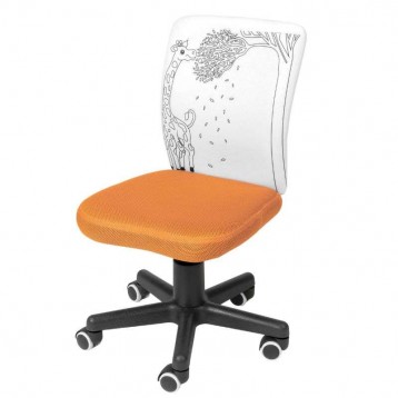 Silla Píntame Naranja Derecha