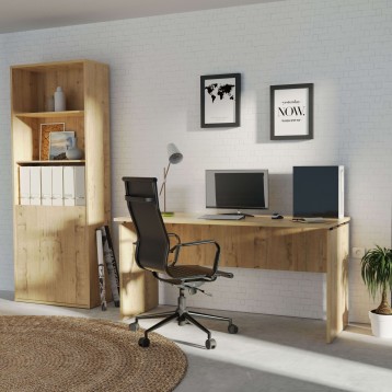 Estantería Roble Gold Ambiente 1