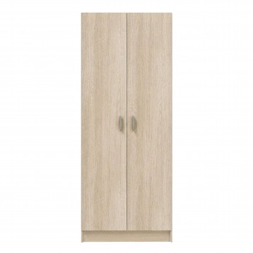 Armario Escobero Roble Frontal
