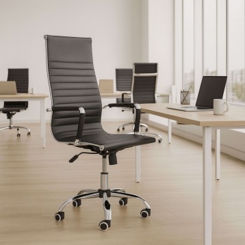 Silla Oficina Negra Ambiente 1