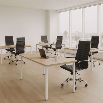 Silla Oficina Negra Ambiente 2