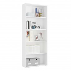 Estantería Alta Scaled Color Blanco 76x197x33 cm