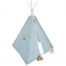 Tienda Infantil Tipi Wapi Color Azul 120x160 cm Tienda Infantil Tipi Wapi Color Azul 120x160 cm