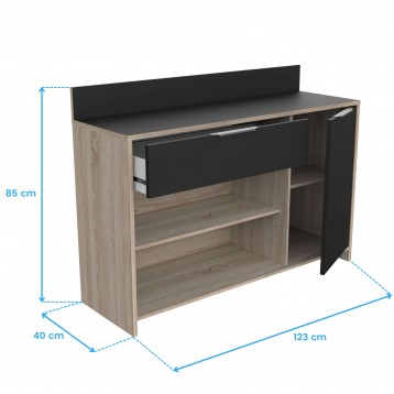 mueble auxiliar cotas 8