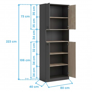 Estantería Nibis Cotas