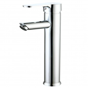 Grifo Ganges Cromado Ladeado