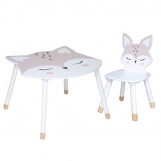 Mesa Infantil Pack Mesa + Silla Douceur Fox Color Blanco
