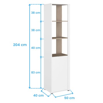 Estantería Boreal Cotas