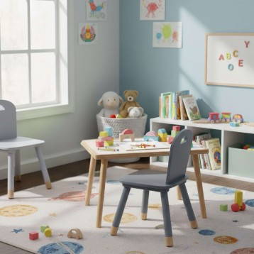 Silla Douceur Gris Ambiente 4