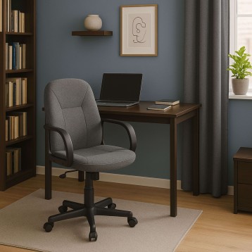 Silla Oficina Gris Ambiente 2