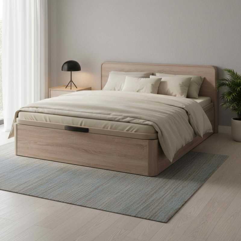 Cama Canapé Cambrian Madera Base Beige Cama Canapé Cambrian Madera Base Beige