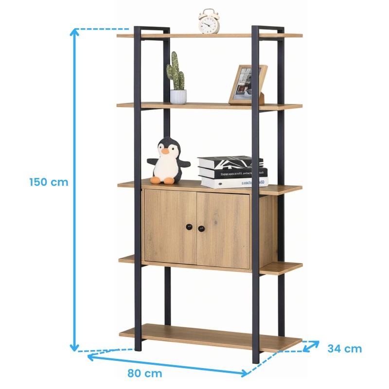 Estantería Librería Past cotas