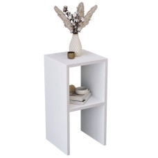 Mesa Auxiliar Fesa Salón Comedor Dormitorio Blanco Mate 30x60 cm Mesa Auxiliar Fesa Salón Comedor Dormitorio Blanco Mate 30x60 cm
