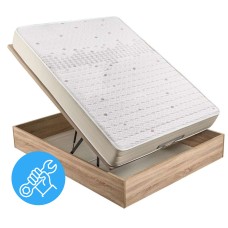 Pack Canapé Gred + Colchón Viscoelástico Color Roble