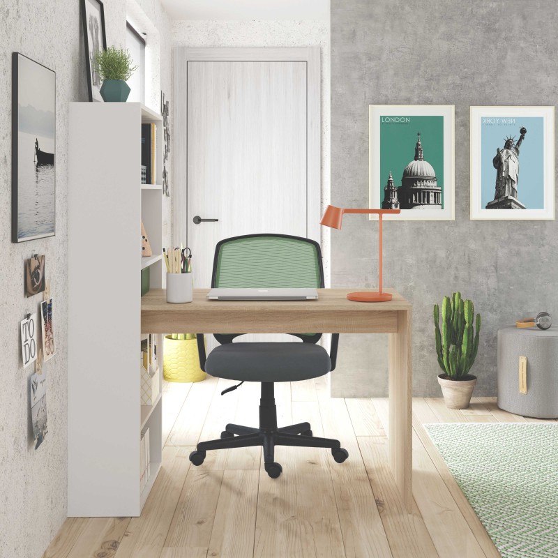 Mesa de escritorio con estantería Duplo 120 cm